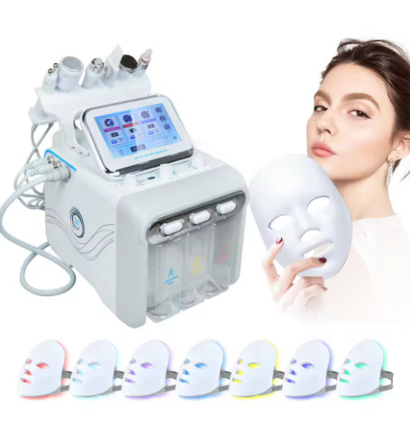 Hydro Water Oxygen Jet Peel Machine Oxy Spray Facial Machine Face Cleaning RF Lifting Dermabrasion Skin Care Beauty Device Spa