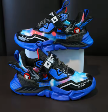 A new pair of boys sports shoes dad shoes casual shoes boys mechanical style outdoor shoes running shoes